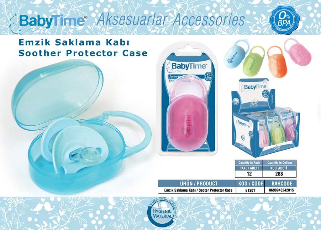 Baby Time Emzik Saklama Kabı
