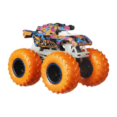 Nessiworld HCB57 Monster Trucks Karanlıkta Parlayan Araçlar, Hot Wheels Monster Trucks - Mattel