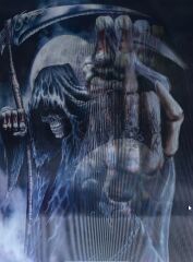 Nessiworld  5D Elmas Boyama 3 Farklı Resim Değişenli Halloween İskelet Tablosu 30x40 cm