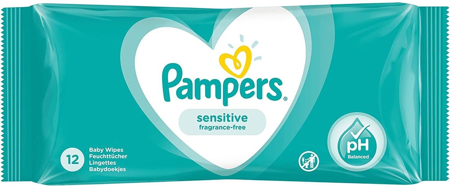 Prima Pampers Baby Sensitive Islak Havlu 12 Yaprak