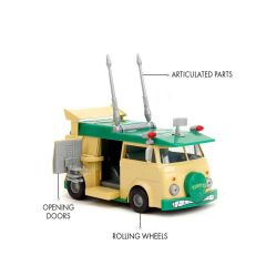 Nessiworld  253282000 Jada Turtles Party Wagon 1:32
