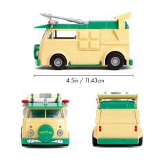 Nessiworld  253282000 Jada Turtles Party Wagon 1:32