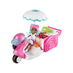 Nessiworld HWP24 Polly Pocket Filamingo Motosiklet ve Tropik Aksesuarlar