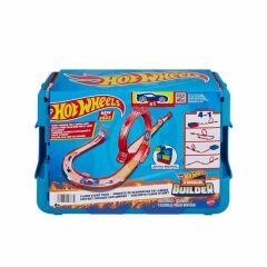Nessiworld  HMC04 Hot Wheels Track Builder Alev Temalı Akrobasi Seti