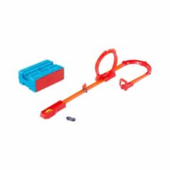 Nessiworld  HMC04 Hot Wheels Track Builder Alev Temalı Akrobasi Seti