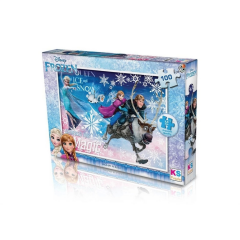 Nessiworld Ks Oyuncak Frozen Puzzle 100 Parça FRZ.714-1
