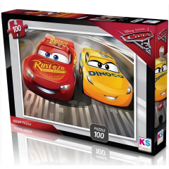 Nessiworld Ks Games Cars Puzzle 100 Parça CR.714-1