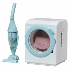 Nessiworld 5445 Sylvanian Families Çamaşır Makinesi ve Süpürge +3 yaş figür dahil değil