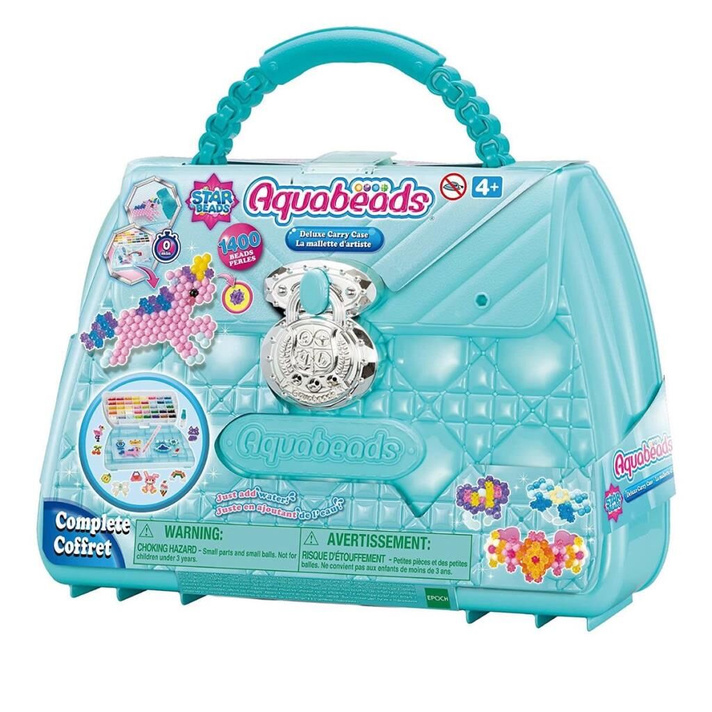 Nessiworld 31914 AquaBeads Çantalı Delüks Set 1400 parça +4 yaş