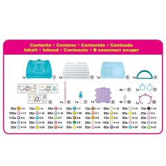 Nessiworld 31914 AquaBeads Çantalı Delüks Set 1400 parça +4 yaş