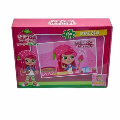 Nessiworld CK7879 ÇİLEK KIZ 100 Parça Kutu Puzzle-Utku