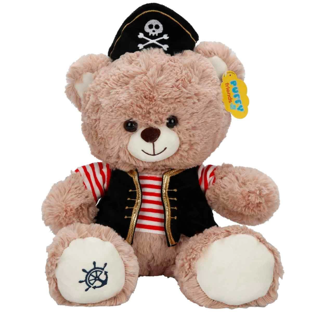 Nessiworld Korsan Elbiseli Peluş Ayı 32 cm