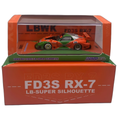Nessiworld Inno 1/64 LBWK RX7 (FD3S) LB-SUPER Silhoutte