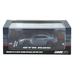Nessiworld Inno 1/64 Nissan GT-R (R35) Nismo Special Edition 2022 Stealth Gray