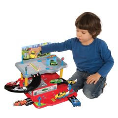 Nessiworld 2 Katlı Araç Otopark Oyun Garaj Seti