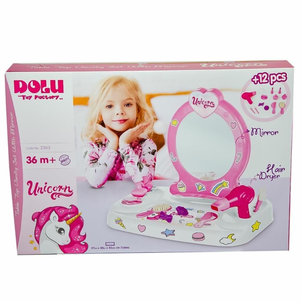 Nessiworld 2563 OYUNCAK UNICORN MASAÜSTÜ AYNALI