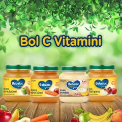 Nessiworld Bebelac Havuç Elma Püreli Kavanoz Maması 125 Gr