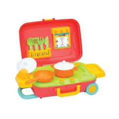 Nessiworld Candy & Ken Mutfak Set Bavulum Çekçek Bavul