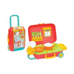 Nessiworld Candy & Ken Mutfak Set Bavulum Çekçek Bavul