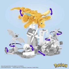 Nessiworld HKT25 MEGA™ Pokémon™ Dragonite 387 parça +8 yaş