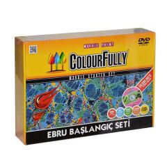 Nessiworld Ebru Sanatı Başlangıç Seti Eğitici Dvd'li