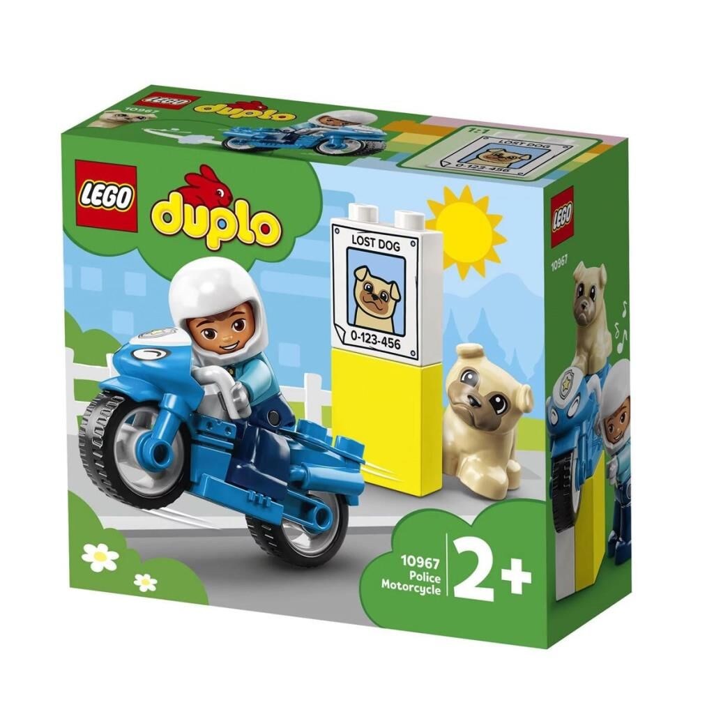 Nessiworld 10967 Lego Duplo - Polis Motosikleti 5 parça +2 yaş