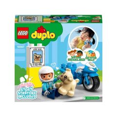 Nessiworld 10967 Lego Duplo - Polis Motosikleti 5 parça +2 yaş