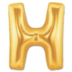 Nessiworld H Harf Folyo Balon Altın Renk  40 inç