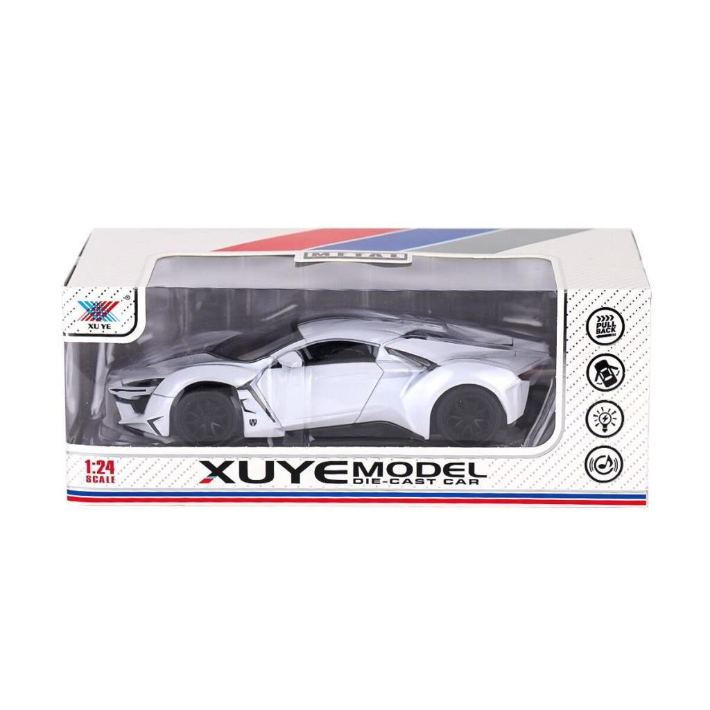 Nessiworld  K240A11 Metal Çek Bırak Işıklı ve Müzikli Araba -Canem Oyuncak
