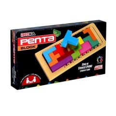 Nessiworld Redka Penta Blook Ahşap Akıl Zeka Eğitici Oyuncak