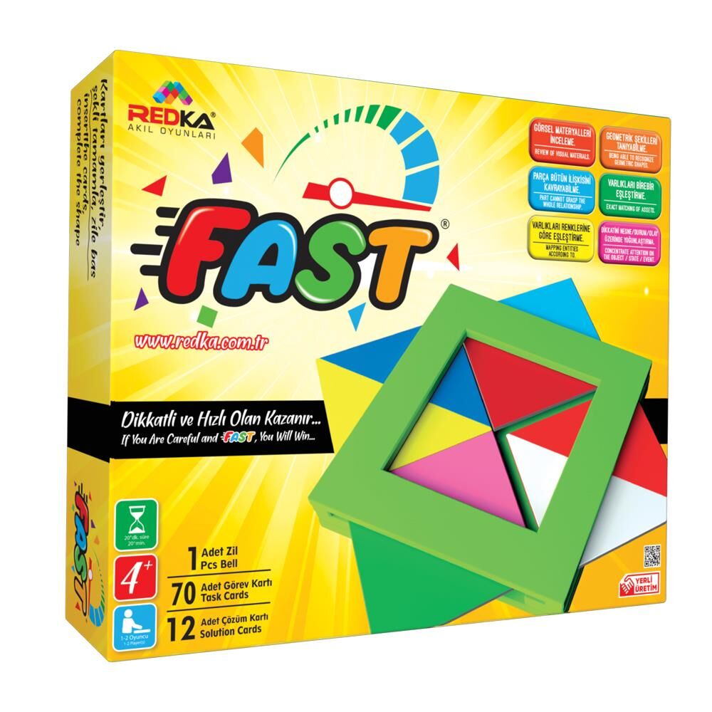 Nessiworld Redka Fast Akıl Zeka Eğitici Oyuncak
