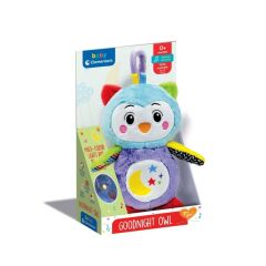 Nessiworld  17801 Baby Clementoni - Işıklı Pelüş Baykuş