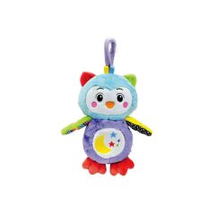 Nessiworld  17801 Baby Clementoni - Işıklı Pelüş Baykuş