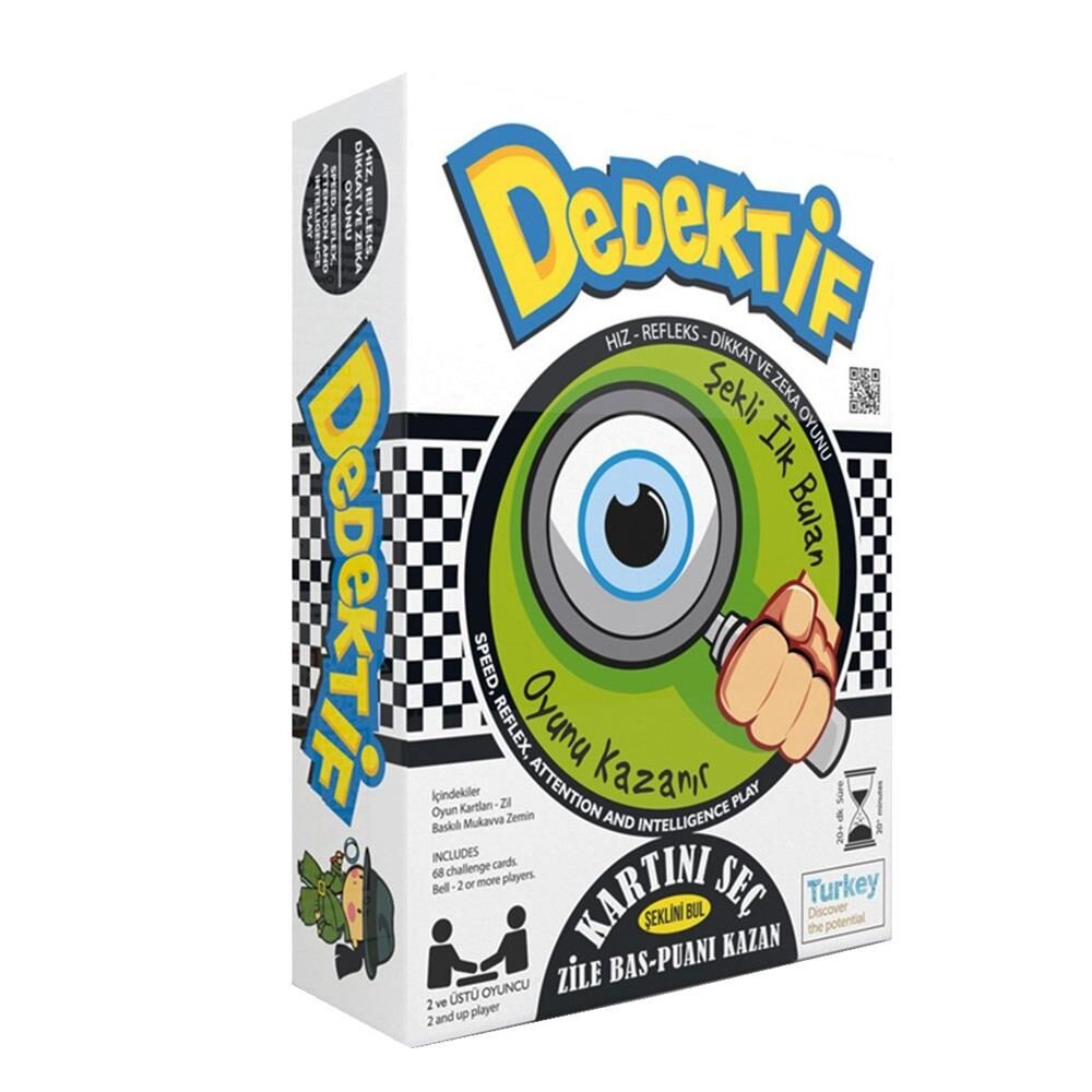 Nessiworld Redka DEDEKTİF Dİkkat ve Zeka Kutu Oyunu
