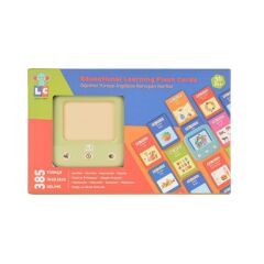 Nessiworld  LC-31050ÖğreticiTürkçe-İngilizceKonuşanFlashKartlar-Let'sBeChild