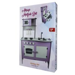 Nessiworld Nessiworld ÇG34 Okutan, Çocuk Oyun Mutfağı Pembe