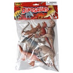 Comfymax Animal World 6 Parça 8 inch Dinozor Oyun Seti
