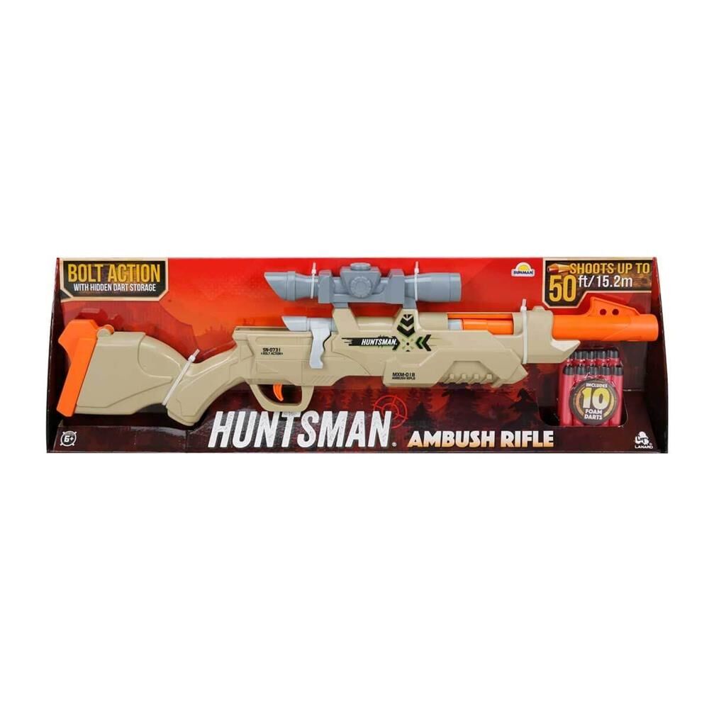 Nessiworld Huntsman Alpha Ambush Tüfek 10 Dartlı  Snipper Keskin Nişancı