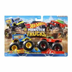 Nessiworld FYJ64 Hot Wheels Monster Trucks Güçlü İkili 1:64 Arabalar