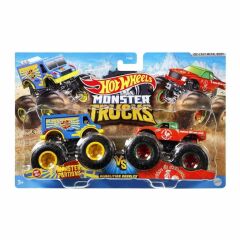 Nessiworld FYJ64 Hot Wheels Monster Trucks Güçlü İkili 1:64 Arabalar