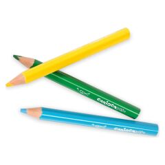 Nessiworld Carioca Jumbo Bebek Üçgen Kuru Boya Kalemi 10'Lu +2 Yaş