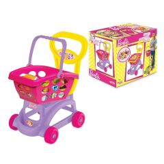 Nessiworld Orjinal Lisanslı Oyuncak Barbie Sepetli Market Arabası