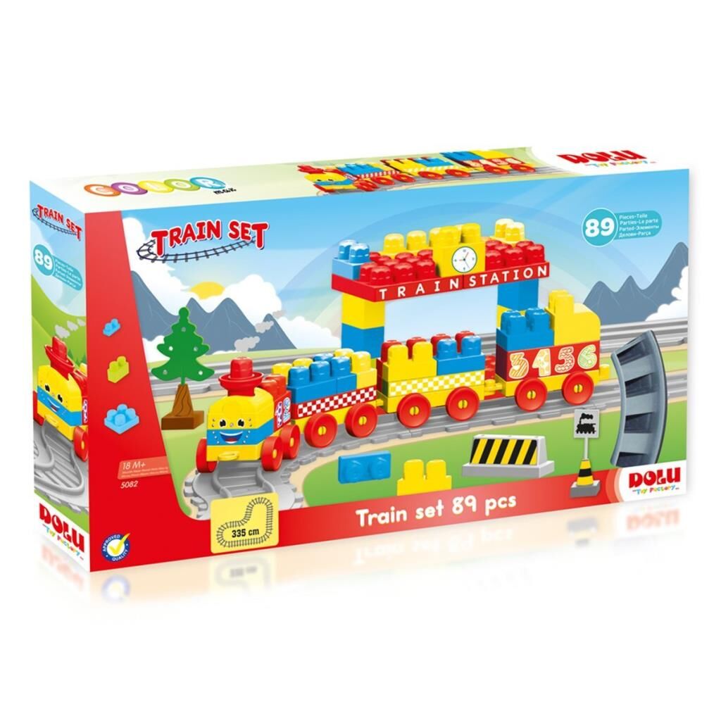 Nessiworld 5082 TREN YOL SET 89 PARÇA
