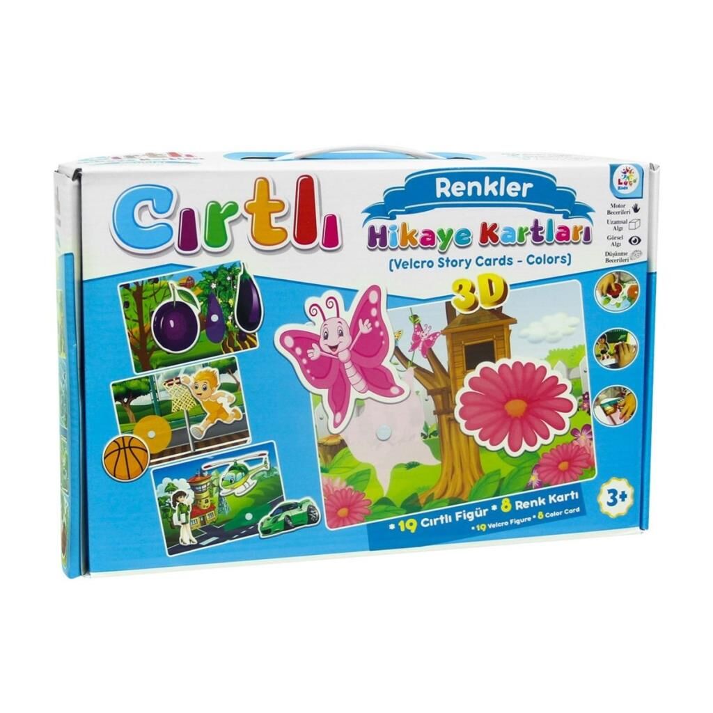 Nessiworld LC7207 Laço, Cırtlı Hikaye Kartları Renkler