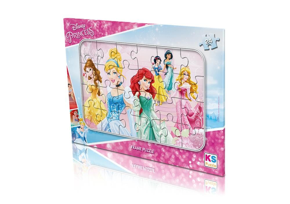 Nessiworld Ks Games 24 Parça  Princess Frame Puzzle