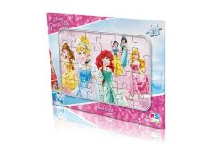 Nessiworld Ks Games 24 Parça  Princess Frame Puzzle