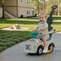 Nessiworld  2634 Pedalsız Step Araba 3IN1 -Dolu Oyuncak