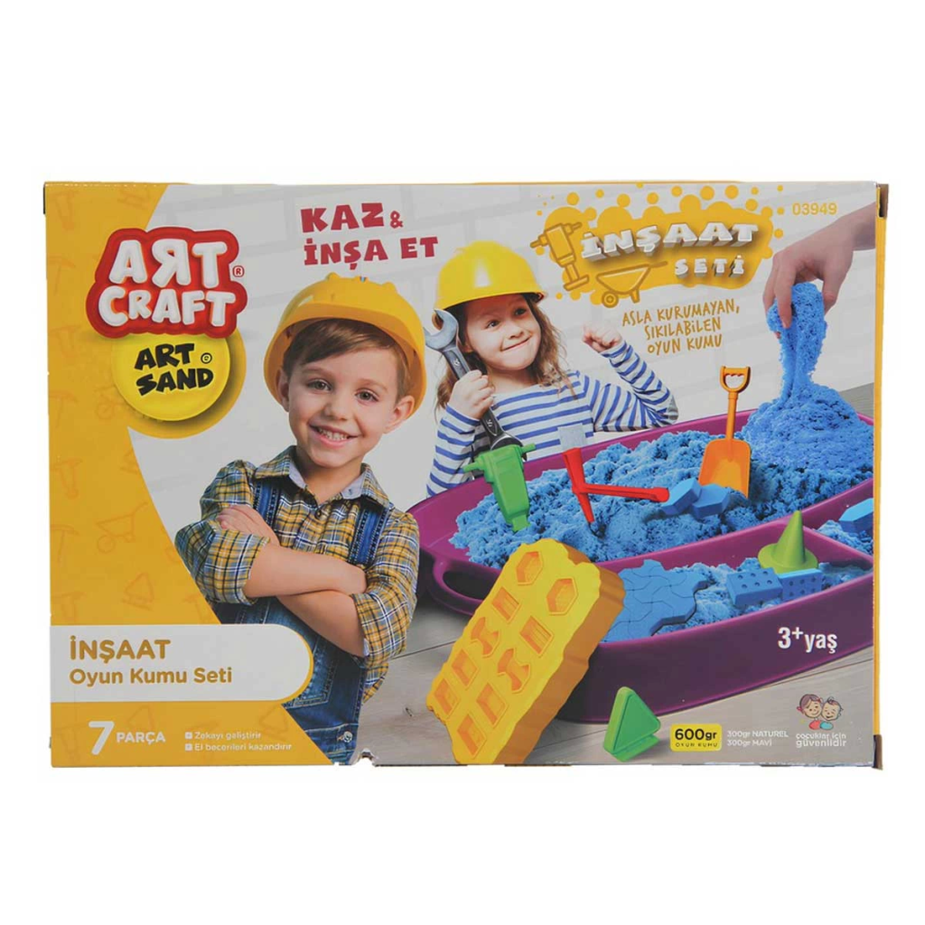 Nessiworld Artsand İnşaat Kum Set 600 gr.
