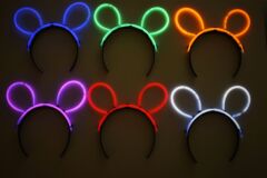 Nessiworld Glow Taç Fosforlu Taç Karışık Renk 12 Adet
