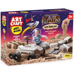 Nessiworld Art Craft Görevimiz Mars Kinetik Kum Oyun Seti 750 Gr.